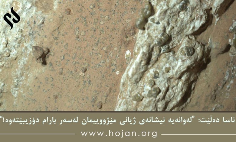 ناسا دەڵێت: لەوانەیە نیشانەی ژیانی مێژووییمان لەسەر بارام دۆزیبێتەوە!
