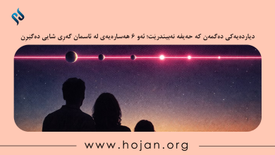 دیاردەیەکی دەگمەن کە حەیفە نەبیندرێت؛ ئەو ۶ هەسارەیەی لە ئاسمان گەڕی شایی دەگێڕن