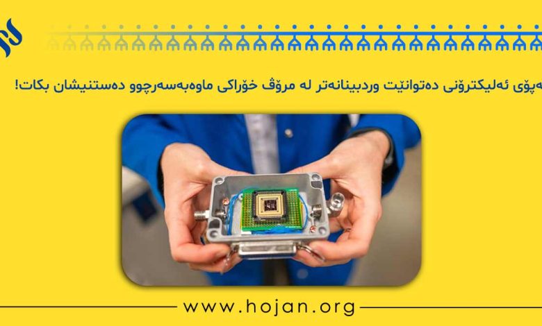 کەپۆی ئەلیکترۆنی دەتوانێت وردبینانەتر لە مرۆڤ خۆراکی ماوەبەسەرچوو دەستنیشان بکات!